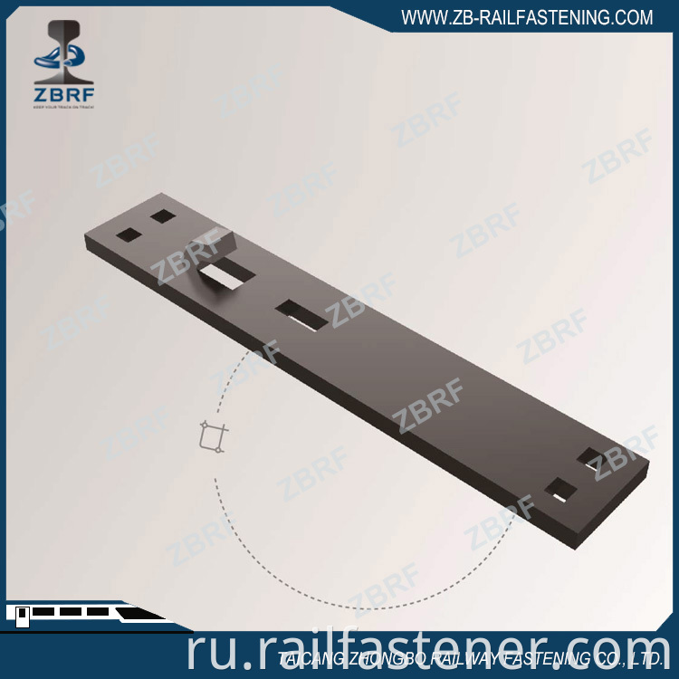 Hook Twin Tie Plate